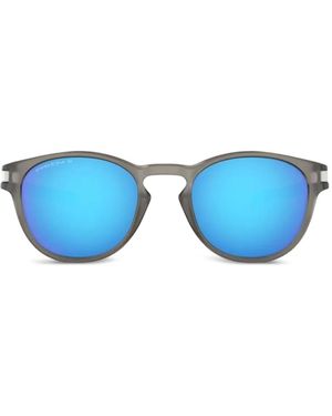 Oakley ラウンドフレーム サングラス - ブルー