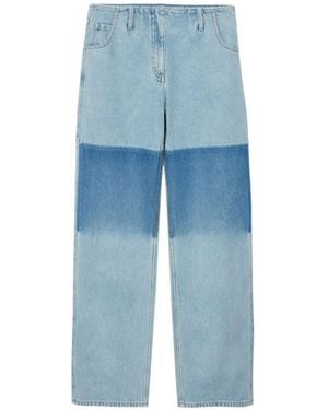 3.1 Phillip Lim Colourblock Trousers - Blue