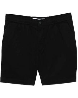 Lacoste Shorts Con Bottoni - Nero