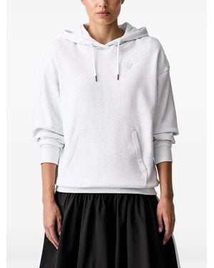 PUMA Essentials Elevated Logo-Patch Hoodie - Wit