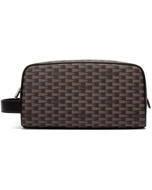 Bally Toilettas Met Logoprint - Grijs