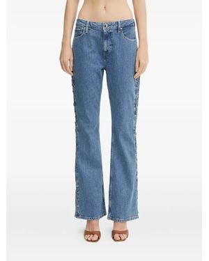 Guess Lace-Up Jeans - Blue