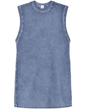 RE/DONE Muscle Tank Dress - Blue