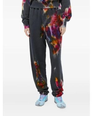 Aries Tie-dye Track Pants - ブルー
