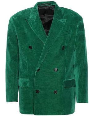 Lanvin Double-Breasted Jacket - Green