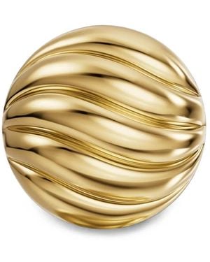 David Yurman Sculpted Cable Stud Earrings - Metallic
