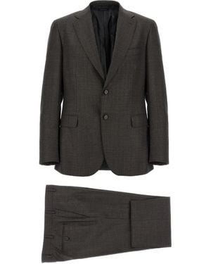Brioni シングルスーツ - ブラック