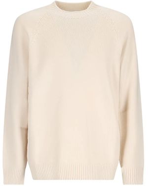 Lardini ラグランスリーブ セーター - ナチュラル