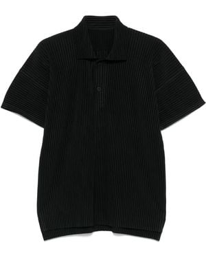 Homme Plissé Issey Miyake May Shirt - ブラック