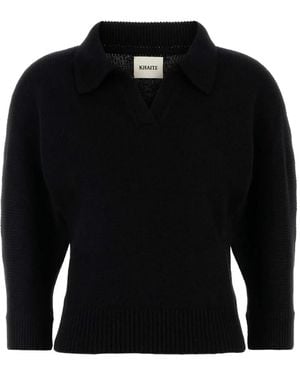 KHAITE Polo - Nero