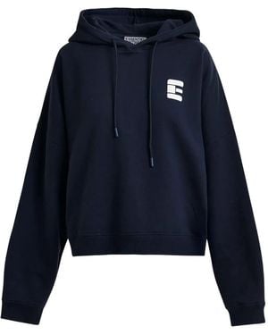 Essentiel Antwerp Sweater Met Print - Blauw