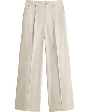 Woolrich Pressed-Crease Trousers - White