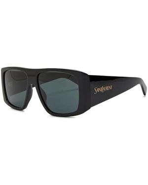 Saint Laurent Square-Frame Sunglasses - Black