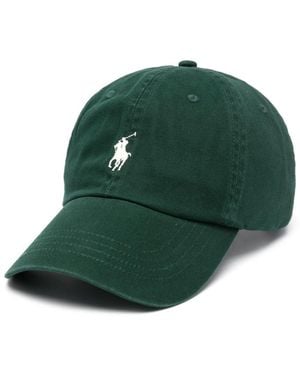 Polo Ralph Lauren Cotton Chino Baseball Cap - Green