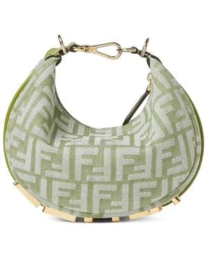 Fendi Mini Graphy Tote Bag - Green