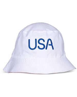 Nike Cappello Bucket Team Usa Reversibile - Bianco