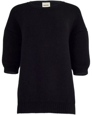 KHAITE The Nere Cashmere Jumper - Blue