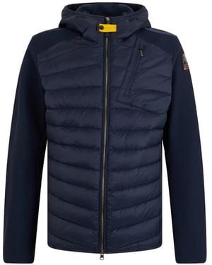 Parajumpers Nolan Quilted Hooded Jacket - Blue