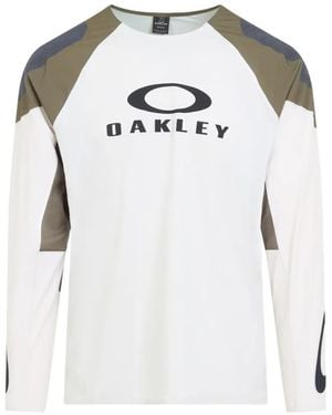Oakley Seeker Edge Long-Sleeve T-Shirt - Grey