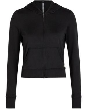 Vuori Halo Mini Zip-Up Hoodie - Black