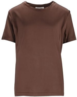 Al Duca d'Aosta Crew-Neck T-Shirt - Brown