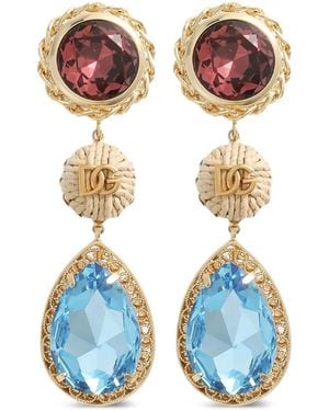 Dolce & Gabbana Orecchini Con Pendente - Blu