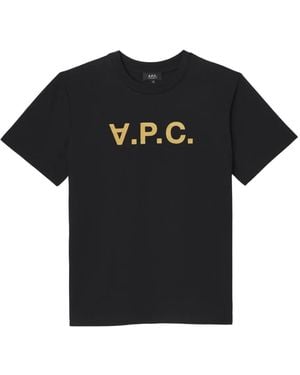 A.P.C. T-Shirt Con Logo - Nero