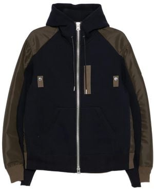 Sacai Jackets - Black