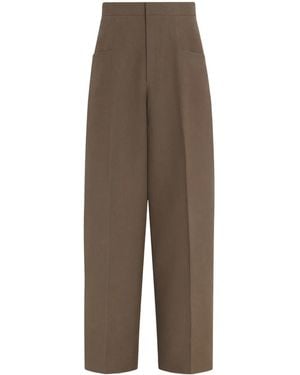 ZEGNA Oasi Lino パンツ - ブラウン