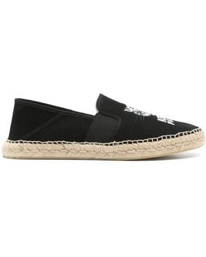 KENZO Espadrilles Mit Tigerkopf - Schwarz