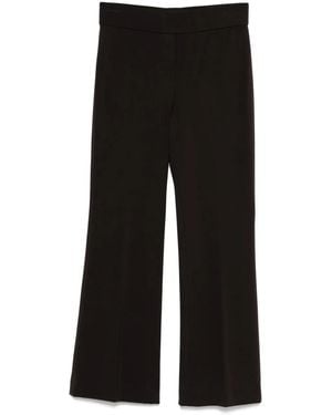 Seductive Pantalones acampanados Nanette de talle alto - Negro