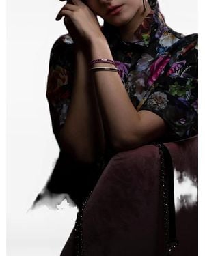 Sidney Garber 18K Crescent Hoops Earrings - Black