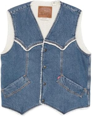 Levi's Western Jeansweste - Blau
