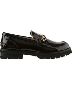 Högl Robin Patent-leather Loafers - Black