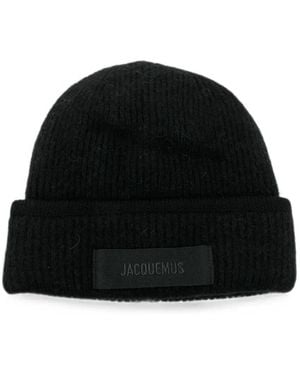 Jacquemus The Gros Grain Beanie - Black