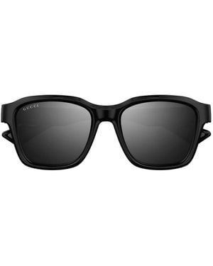 Gucci Square-Frame Sunglasses - Black