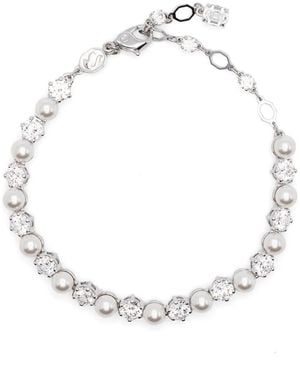 Swarovski Matrix Tennis Armband - Wit