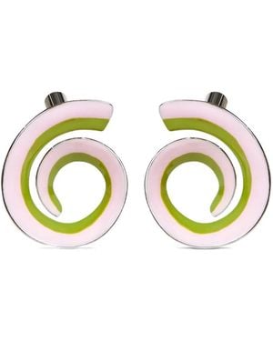 Marni Spiral Earrings - Metallic
