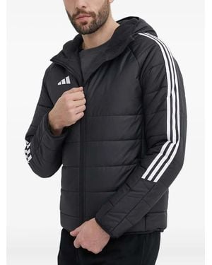 adidas Three-stripe padded jacket - Negro