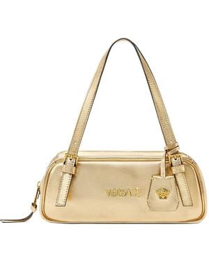 Versace Tag Schoudertas - Metallic