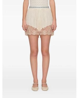 Sea Ethel Shorts mit Spitzendetail - Weiß