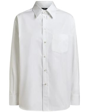 Etro Paisley-Print Shirt - White
