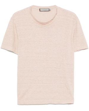 Canali リネン Tシャツ - ピンク