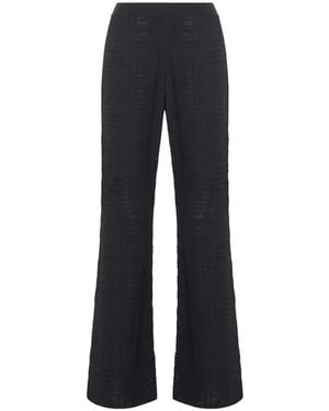 Givenchy 4G Wide-Leg Pants - Blue
