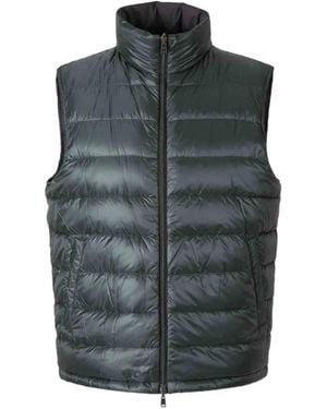Herno Reversible Quilted Gilet - Grey