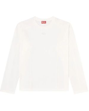 DIESEL T-Boxt Long-Sleeve T-Shirt - White