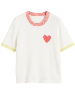Chinti & Parker Breton T-Shirt - White