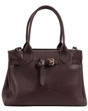 Ballantyne Kate Leather Tote Bag - Brown