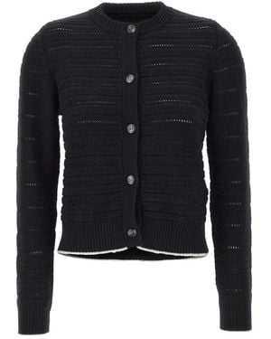 Marella Strukturierter Cardigan - Blau