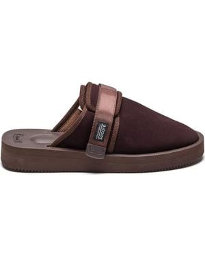Suicoke Zavo Slippers - Brown